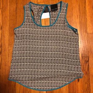 Harlowe & Graham Open Back Tank Top